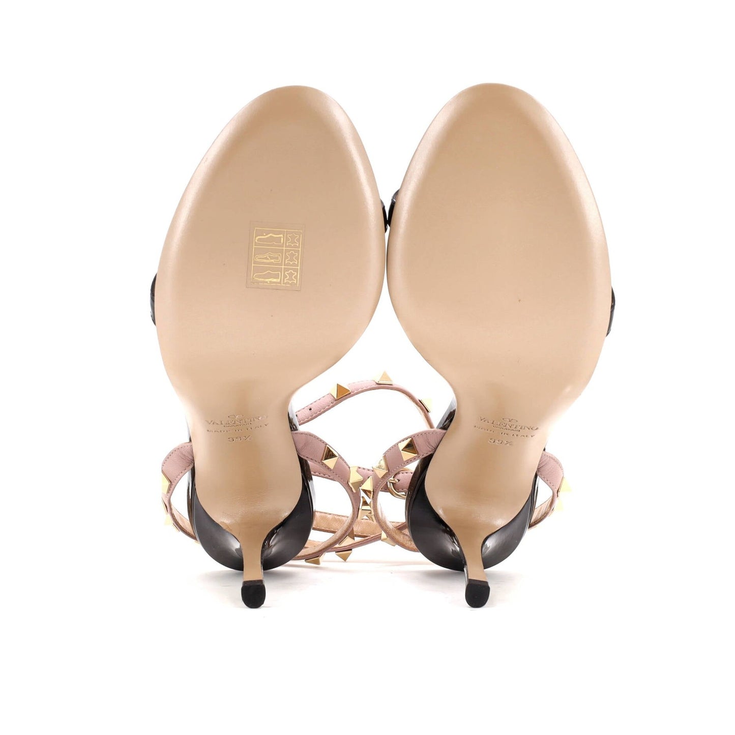 Valentino Garavani Women'S Rockstud Stiletto Heeled Sandals Leather