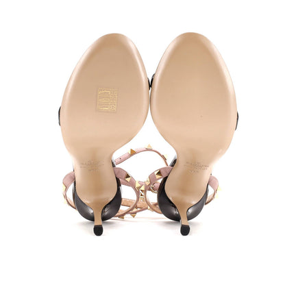 Valentino Garavani Women'S Rockstud Stiletto Heeled Sandals Leather