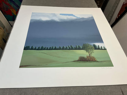 Gretchen Dow Simpson Waverly, Pennsylvania Signed " Serigraph