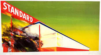 Edward Ruscha Lithograph 1991 Coa Signed Numbered Certified