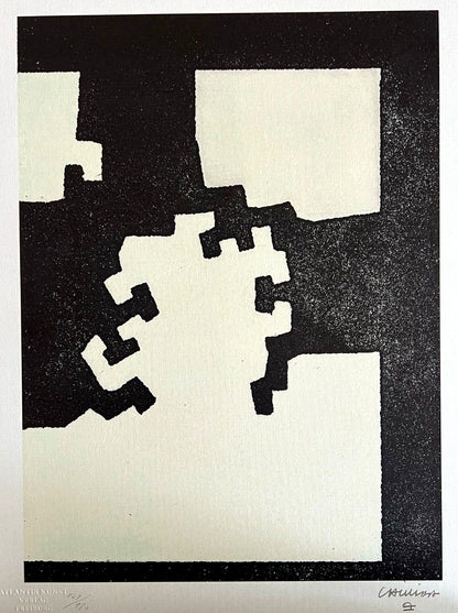 Eduardo Chillida Lithograph Coa Signed Numbered