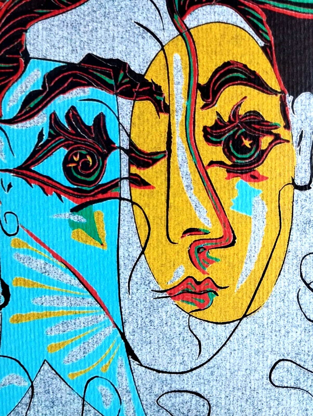 Pablo Picasso Lithograph Coa Signed In Pen/Stamp/Numbered In Pencil Crayon