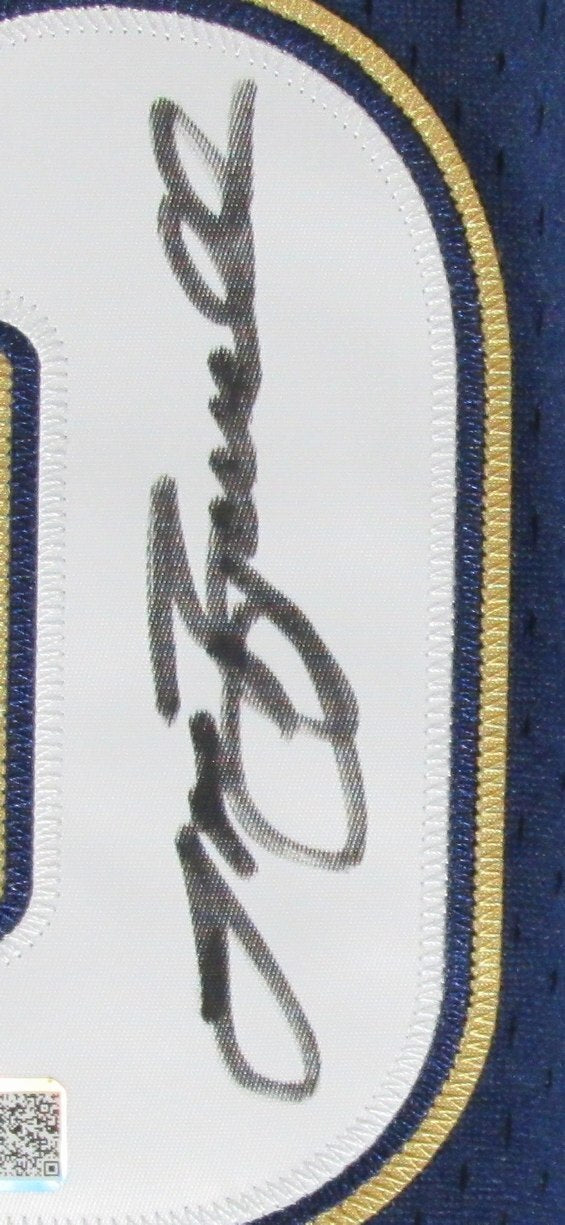 Jeff Bagwell Hof Autographed Mitchell & Ness Blue