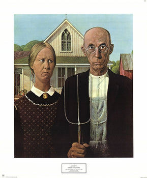 Grant Wood American Gothic 