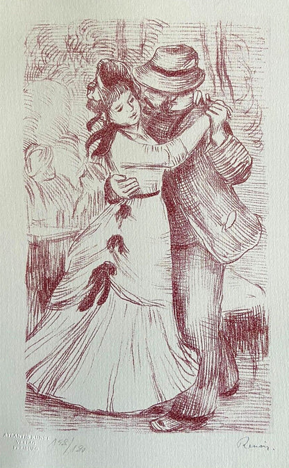 Pierre-Auguste Renoir Lithograph Coa Signed Numbered - Paul Gauguin Czanne