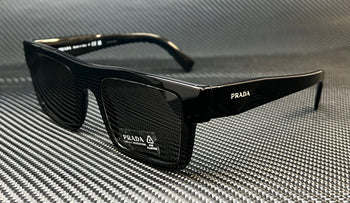 PRADA PR 19WS 1AB5S0 Black Grey Men's 52 mm