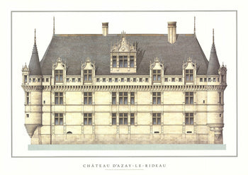 Artist Unknown Chateau D'Azay-Le-Rideau 