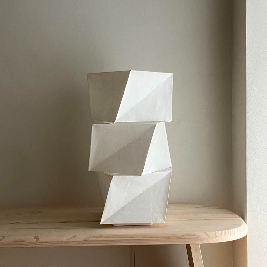 Issey Miyake x Artemide "Mogura Mini IN-EI" Lamp - good