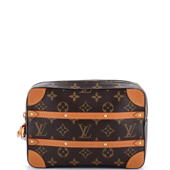 Louis Vuitton Soft Trunk Pouch Monogram Canvas