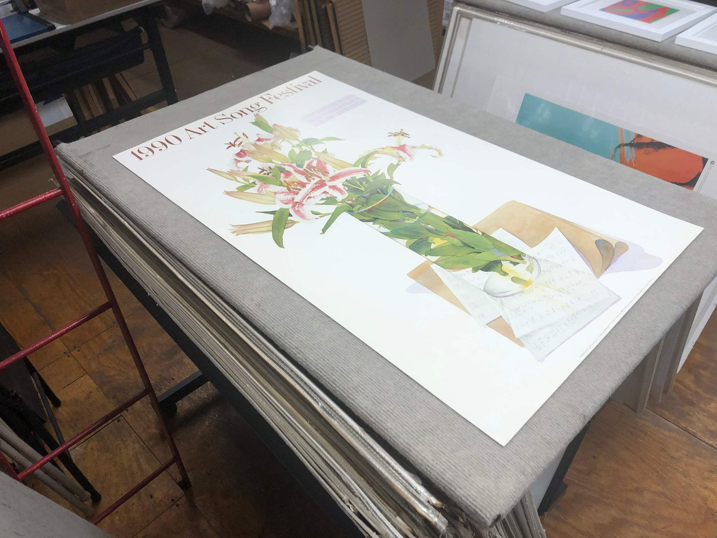 Gary Bukovnik California Still Life #40 " Offset Lithograph Rea