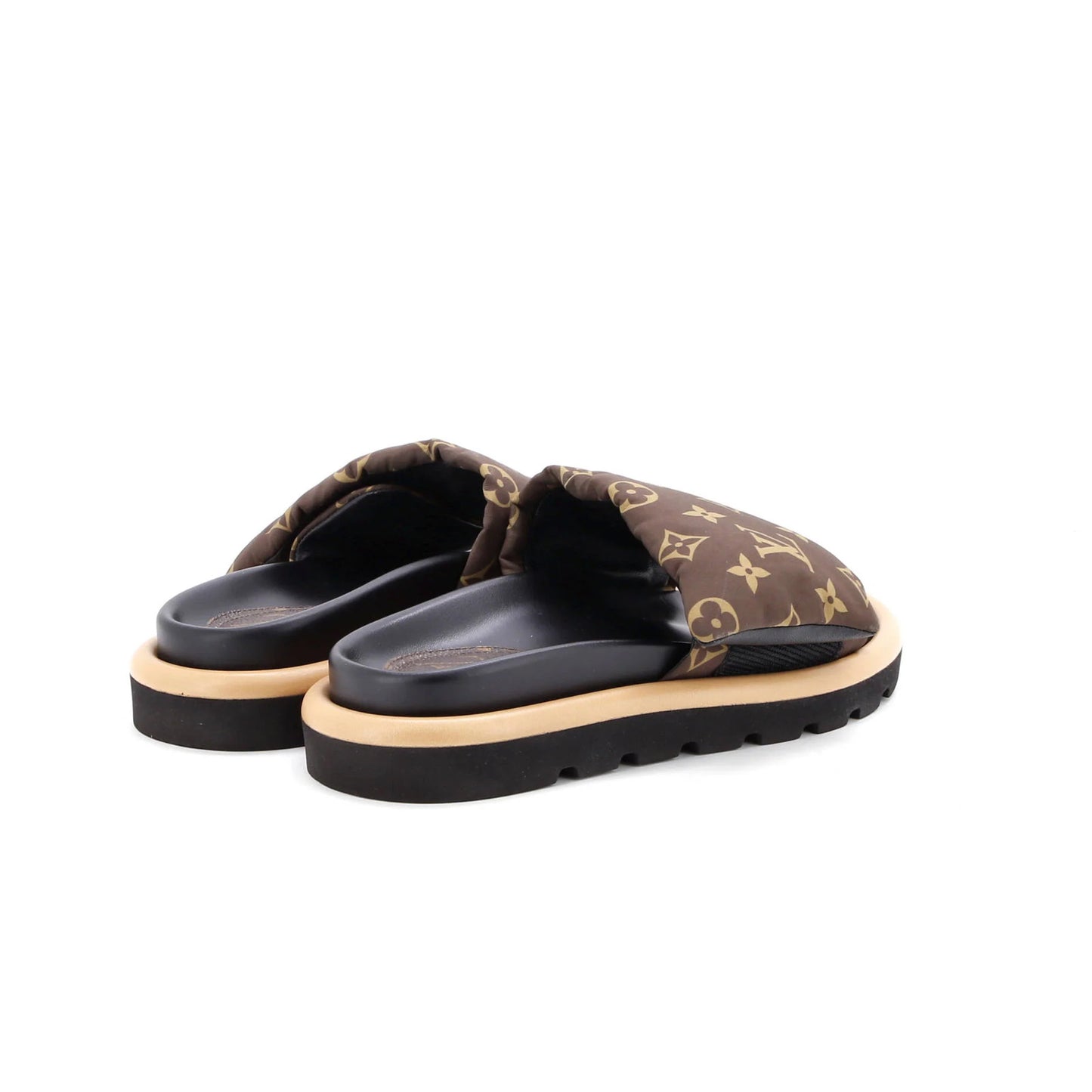 Louis Vuitton Women'S Pool Pillow Comfort Mule Sandals Monogram Nylon