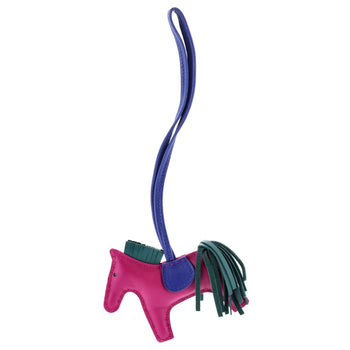 Hermes Grigri Rodeo Bag Charm Leather Pm