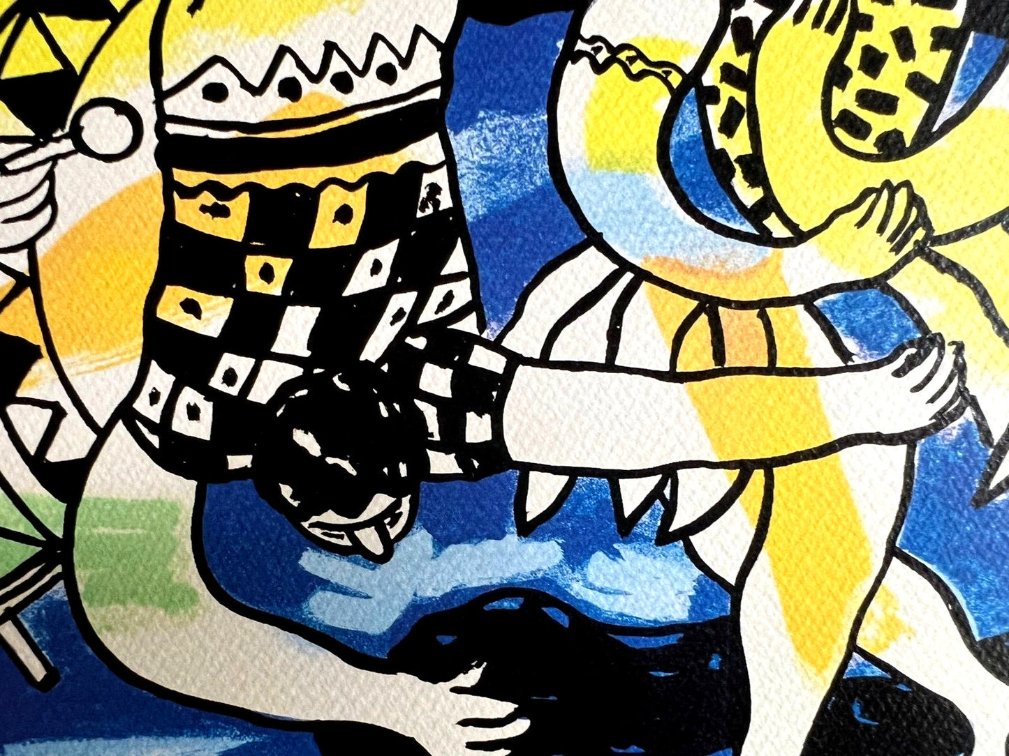 Fernand Lger "Circus" Lithograph Coa Numbered Signature Stamp