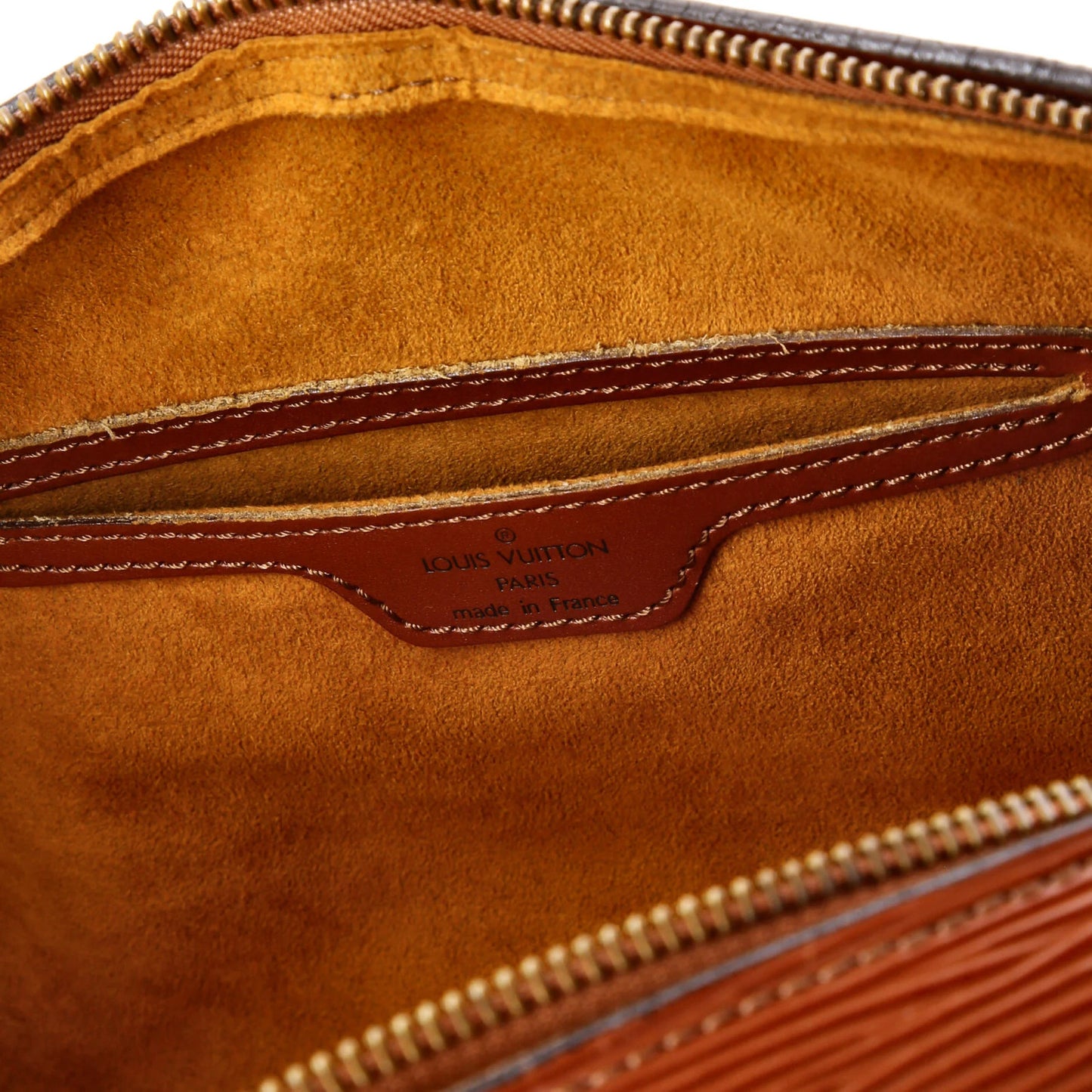 Louis Vuitton Soufflot Handbag Epi Leather