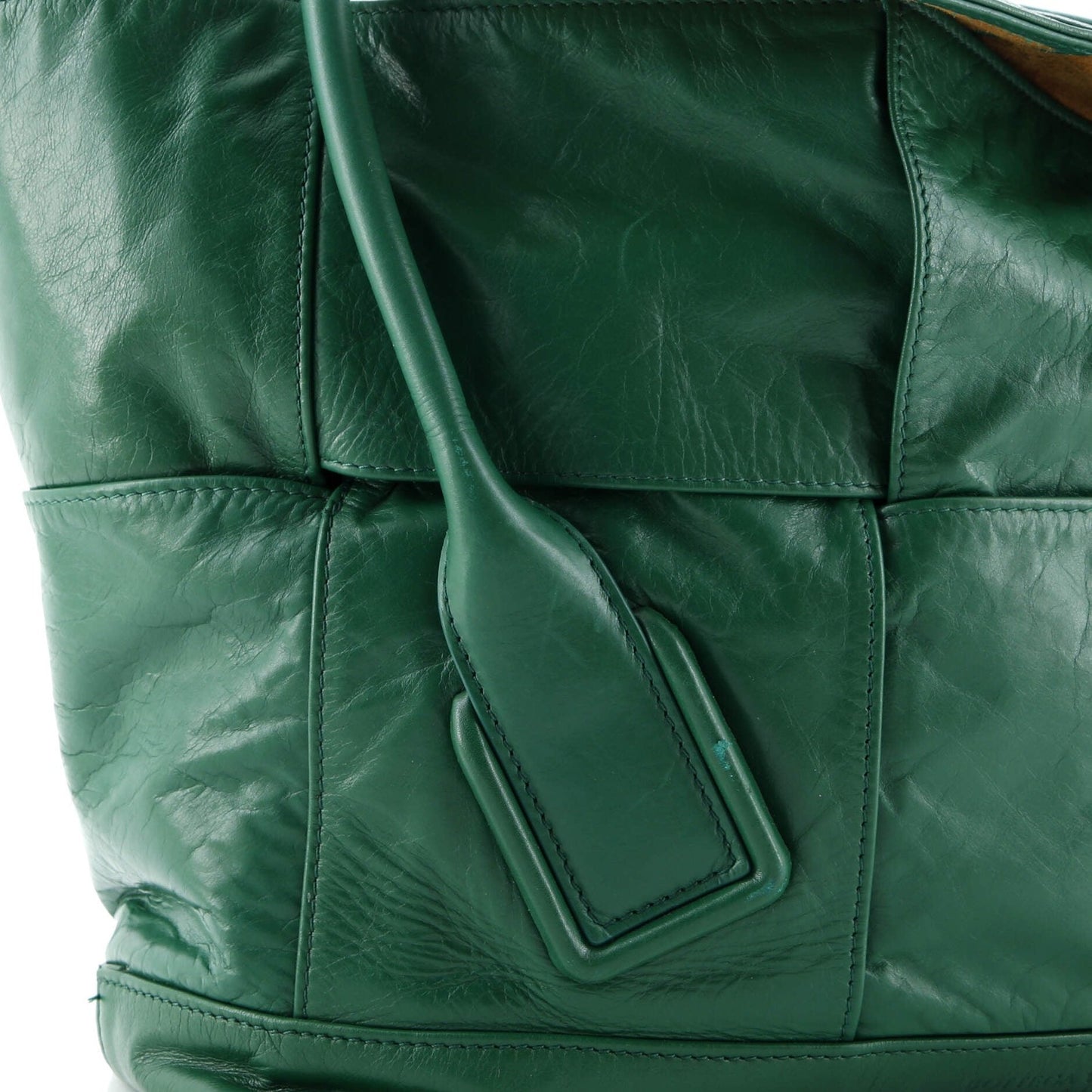 Bottega Veneta Arco Bag Maxi Intrecciato Leather Medium