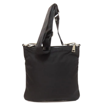 Prada   Shoulder Bag Logo Hardware Nylon