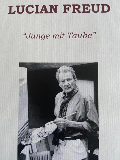 Lucian Freud Lithograph Coa Numbered By Hand Signed Limited 275