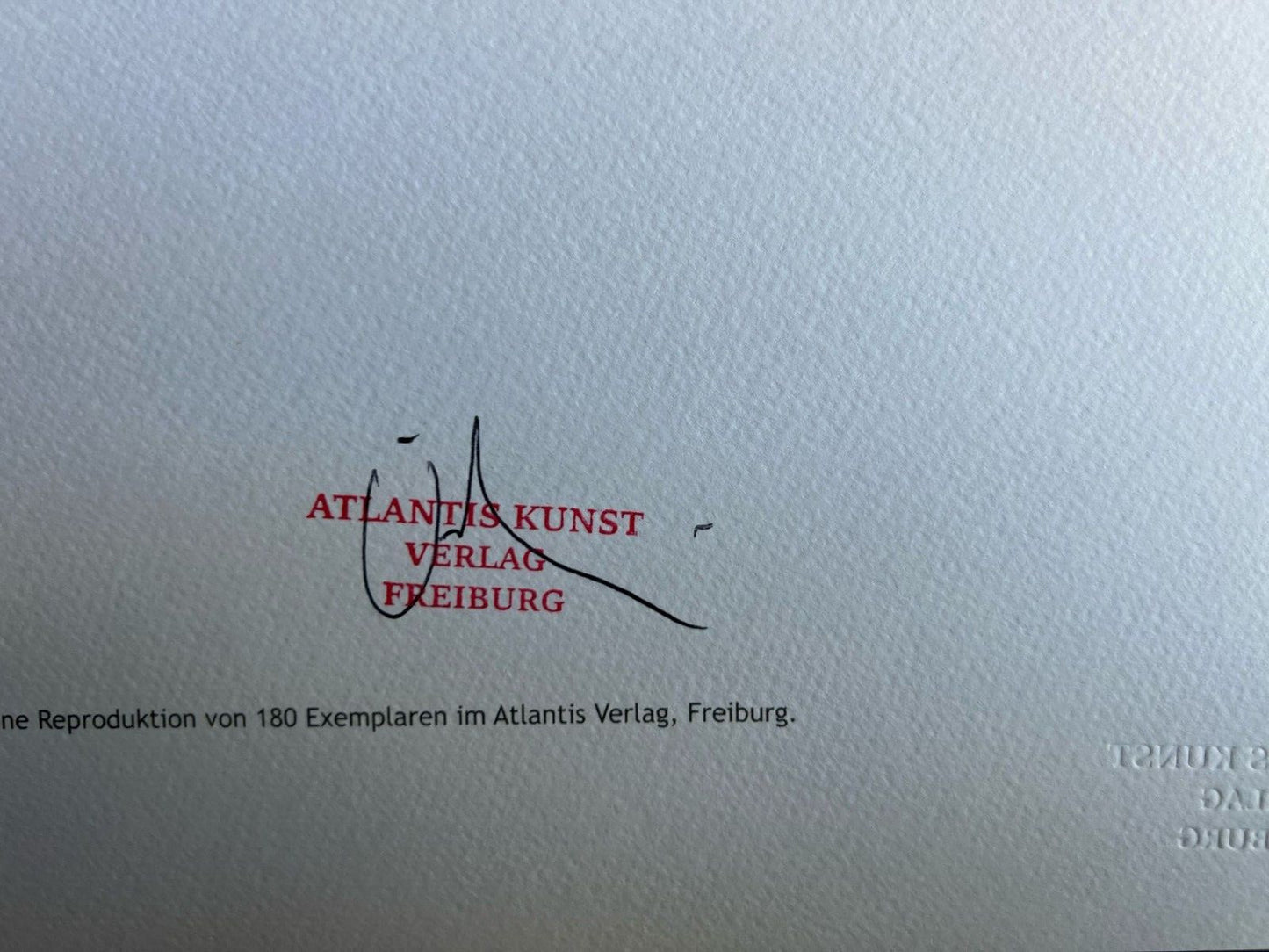 Lucio Fontana Lithograph