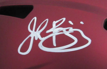John Riggins Hof Autographed Full Size Speed