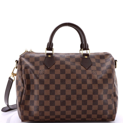 Louis Vuitton Speedy Bandouliere Bag Damier 30