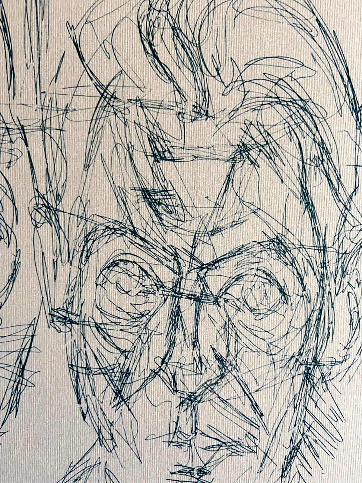 Alberto Giacometti Lithograph Certificated Numbered Coa Signed