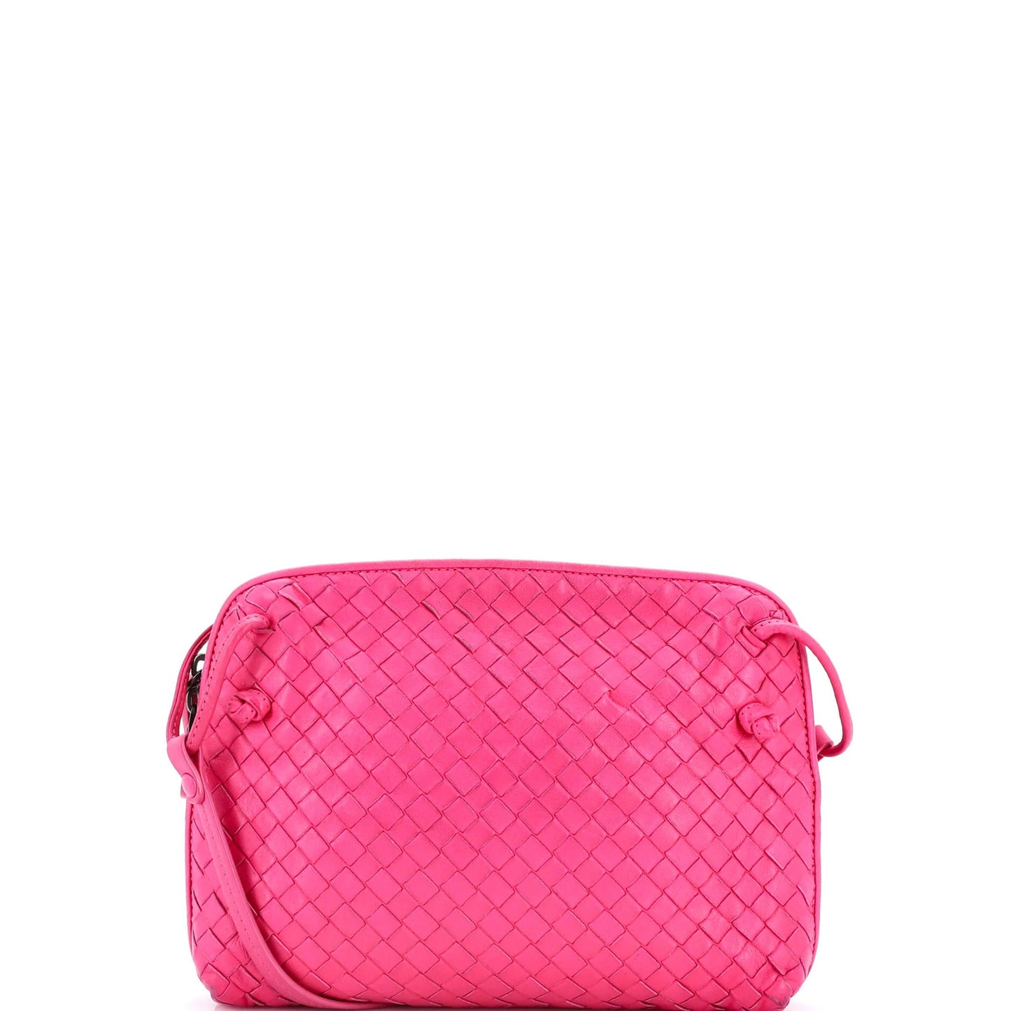 Bottega Veneta Nodini Crossbody Bag Intrecciato Nappa Small