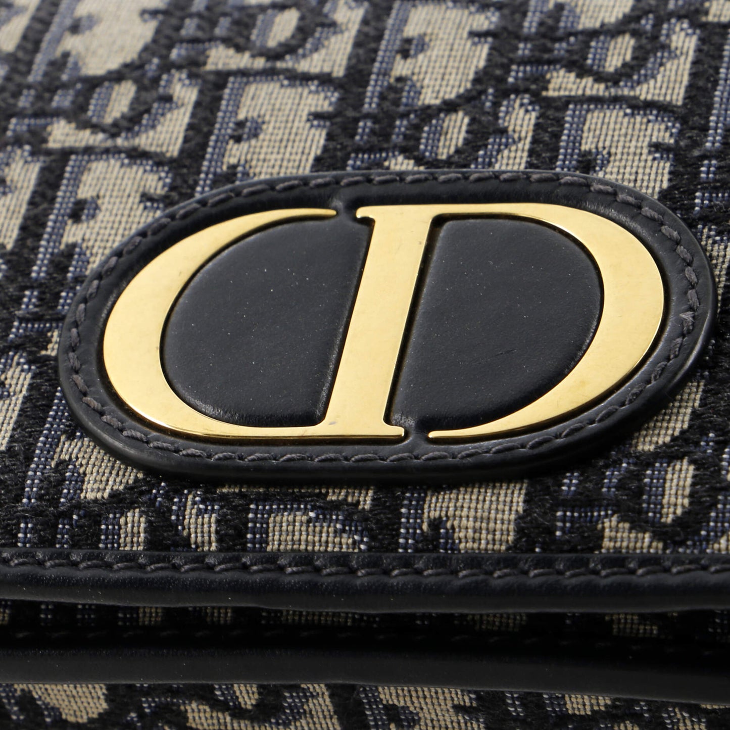 Christian Dior 30 Montaigne 2-In-1 Pouch Oblique Canvas