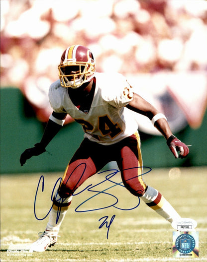 Champ Bailey Washington Redskins Hof Signed/Autographed  8X10 Photo Jsa 161552