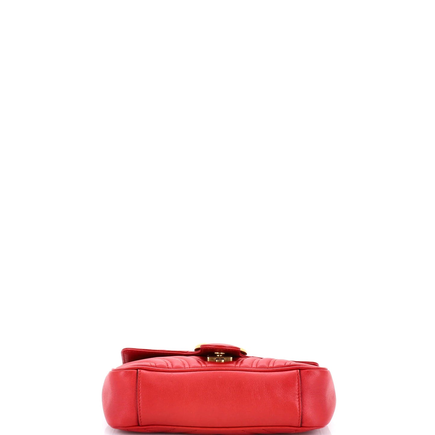 Gucci Gg Marmont Flap Bag Matelasse Leather Mini