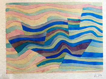 Paul Klee Lithograph Coa Numbered Pencil Stamped Certified
