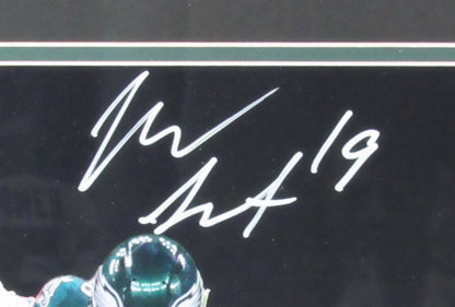 Josh Sweat Signed/Autographed 11X14 Photo Eagles Sb Lix Framed Beckett 195571