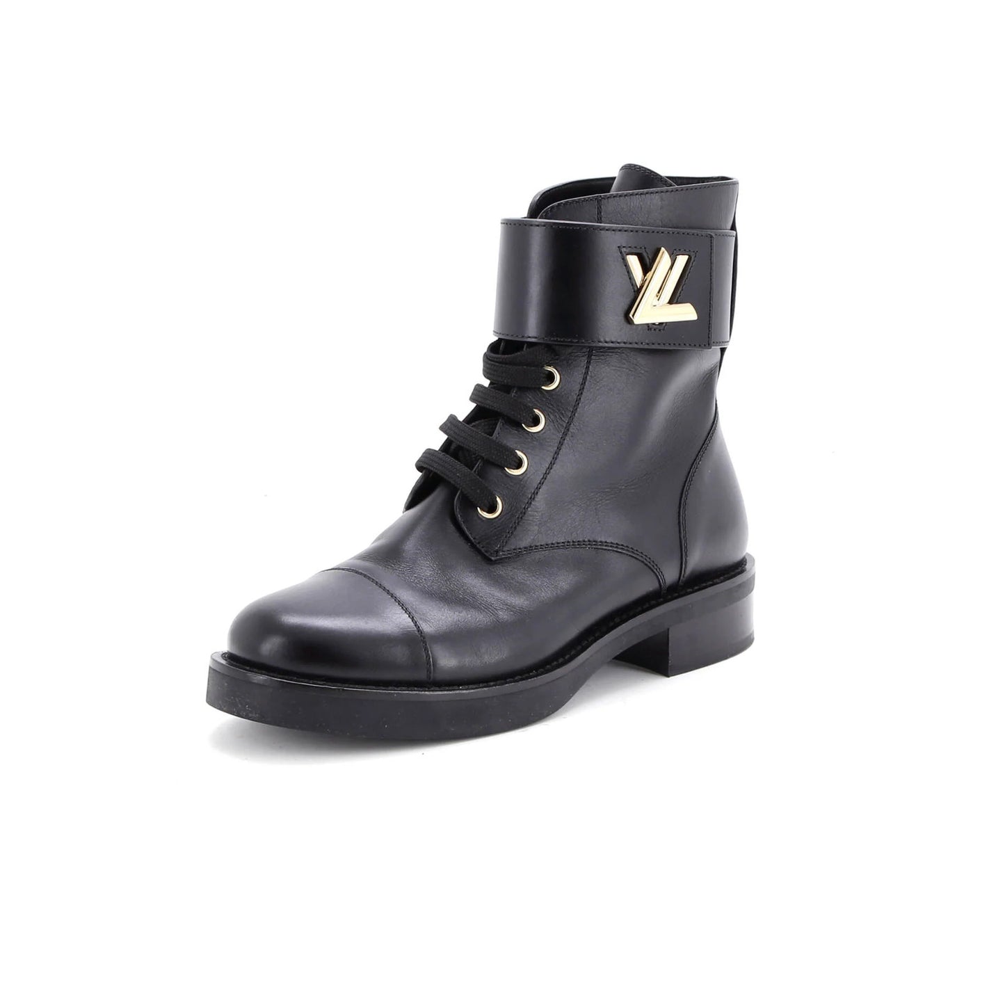 Louis Vuitton Women'S Wonderland Flat Ranger Boots Leather