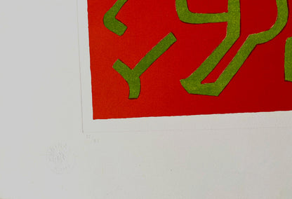 Carla Accardi Etching Aquatint Signed Numbered Published Assurance