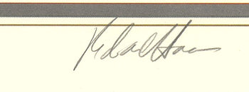 Richard Haas The Old Executive Office Building Signed 