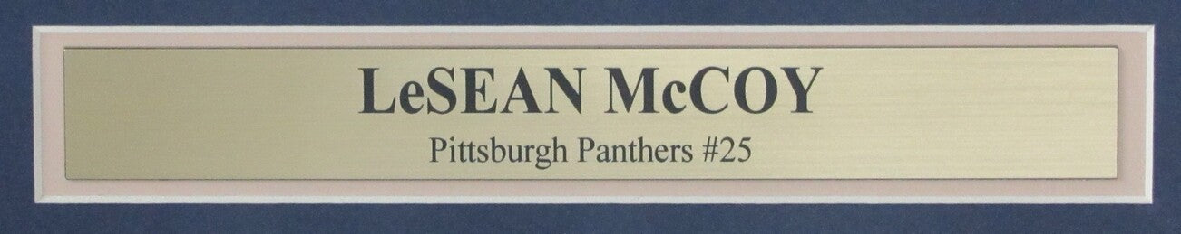 Lesean Mccoy Pittsburgh Panthers Signed/Framed 16X20 Photo 132264