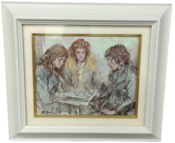 Antonio Gonzalez Collado Original Oil Painting On