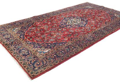 Hand-Knotted Vintage 5X9 Ft Oriental Rug Floral