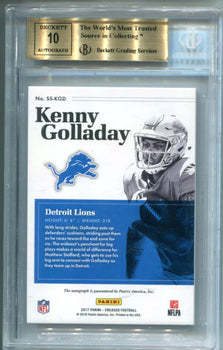 Kenny Golladay 2017 Panini Encased Scripted Sigs