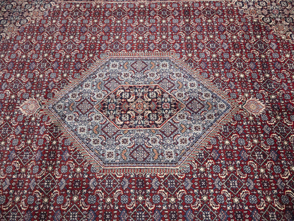 Floral Tribal Indo-Bidjar Oriental Wool Rug