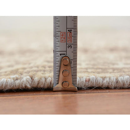 5'6"X8'2" Natural Colors Farsian Qashqairaz Wool Handknotted Oriental Rug