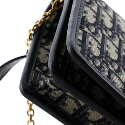 Christian Dior 30 Montaigne 2-In-1 Pouch Oblique Canvas