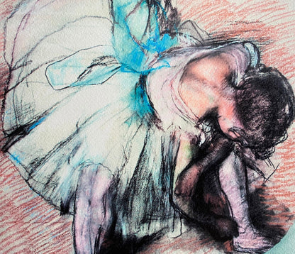 Edgar Degas Lithograph Coa Mourlot 1943 Published