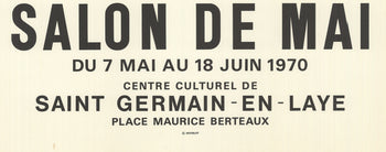 Pablo Picasso Salon De Mai 