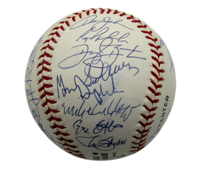 1991 Mets Team Signed By 30 Players Onl Baseball
