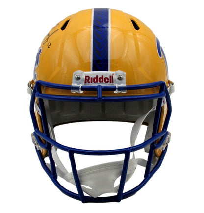 Matt Cavanaugh Autographed Speed Full Size Replica Football Helmet Pitt Jsa