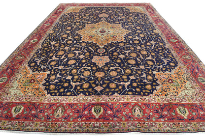 Vintage Handmade Oriental Rug 10X13 Ft Classic