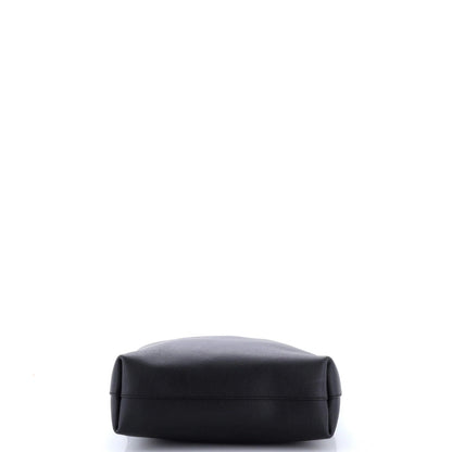 Saint Laurent Shopper Tote Leather Toy