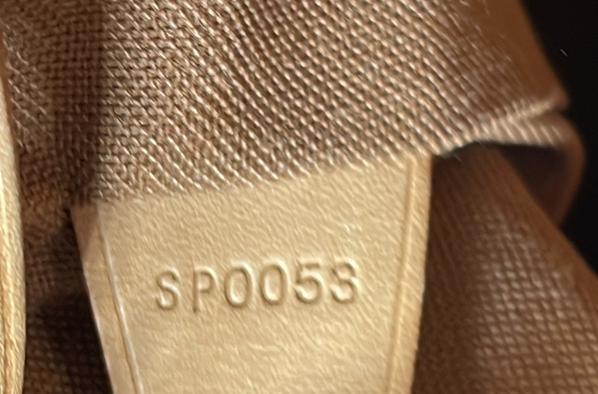 Louis Vuitton Vintage Montsouris Backpack Monogram Canvas Gm