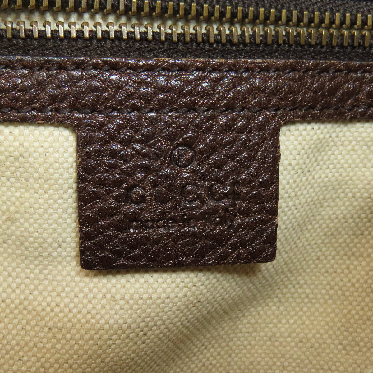Gucci  247183 Tote Bag Gg Canvas Leather