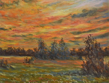 Rodolphe Planquette Original Signed Pastel
